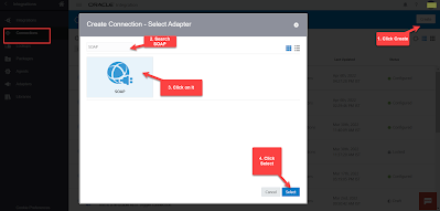 Create Schedule Service SOAP Connection | Oracle Integration Cloud