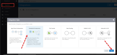Schedule Parameters in OIC | Oracle Integration Cloud
